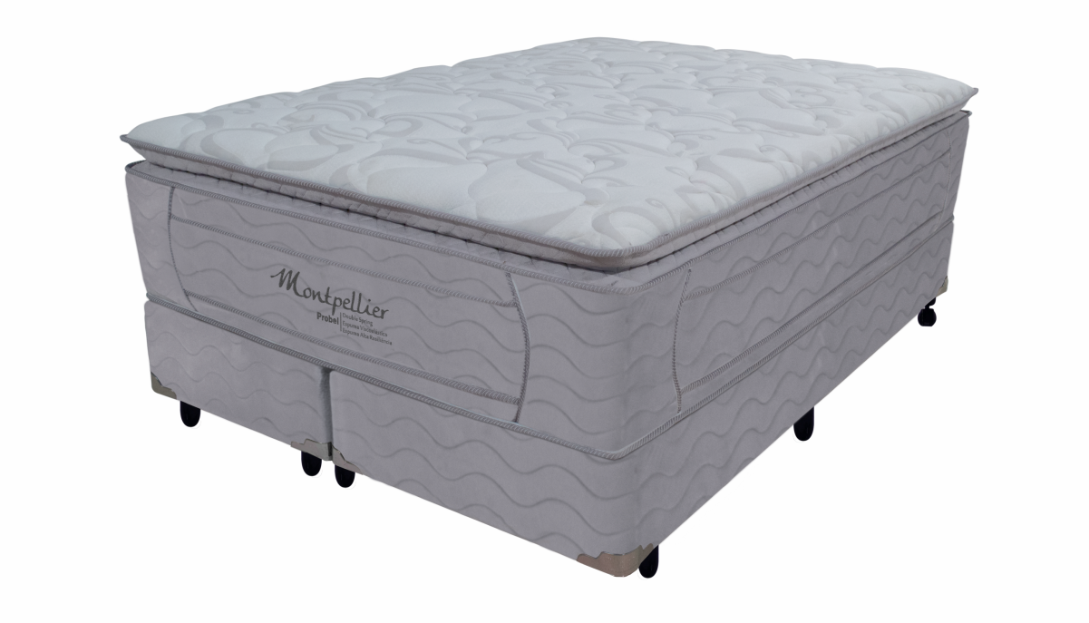 Colchão Probel Casal king 1,93 Montpellier + Box - Santa Helena