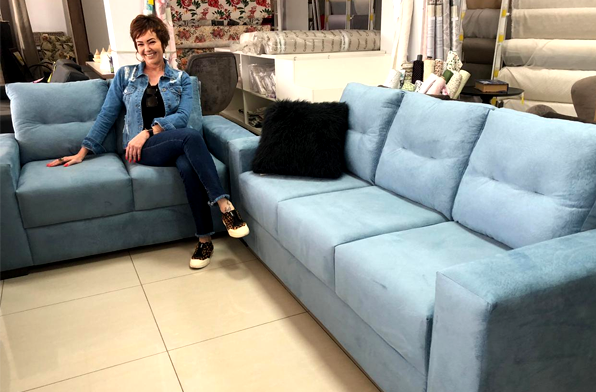 Karibe 3 e 2 lugares - Azul Celeste 